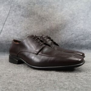 To Boot Shoes Mens 9 Oxford Derby Classic Leather Square Toe Formal Adam Derrick